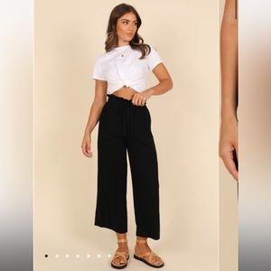 NWT Petal & Pup Black Hawthorne Pants Size 4